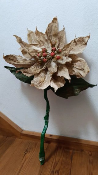 Flores decorativas grandes