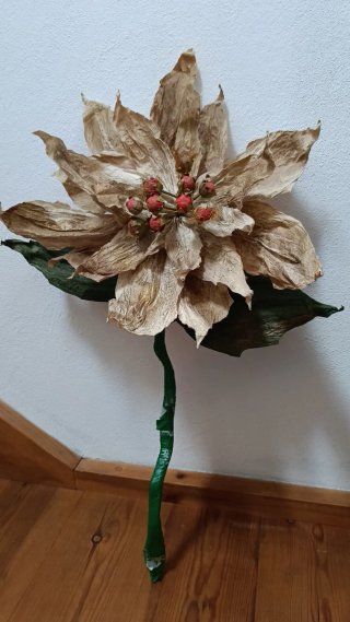 Flores decorativas grandes