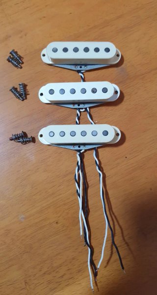Pastillas Guitarra Fernandes Stratocaster Japan