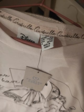 Camiseta Talla XS Disney Cenicienta