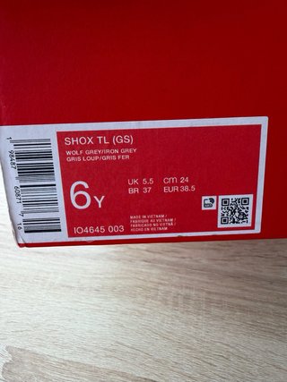 Nike Shox TL Talla 38.5