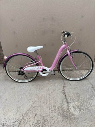 Bicicleta Monty rosa niña 24