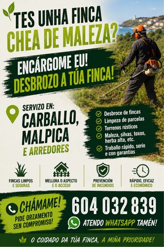 Desbroces e xardineria