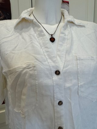Blusa Zara Blanca Talla XS Nueva con Etiqueta