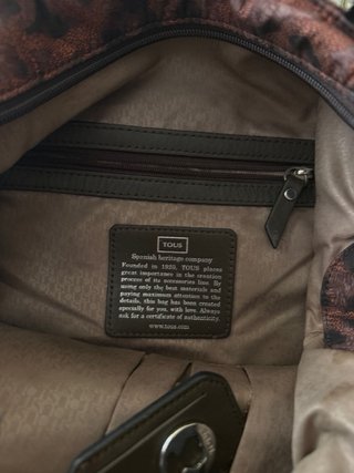 Bolso Tous estampado leopardo