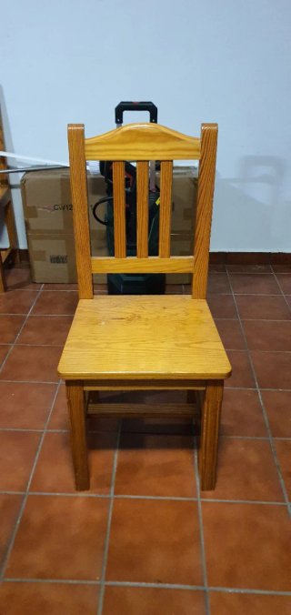 Sillas de madera