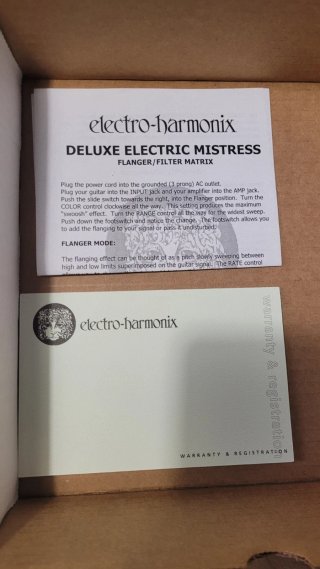 Electro-Harmonix Deluxe Electric Mistress 24V