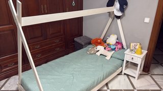 Cama infantil tipi blanca
