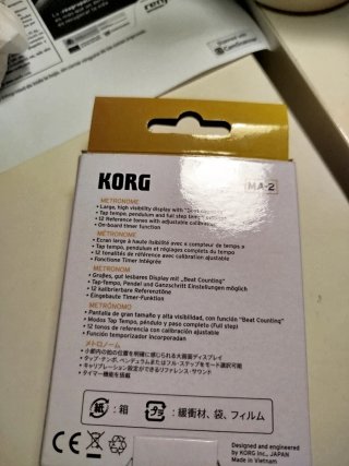 Metrónomo Korg MA-2 Digital