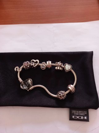Pulsera Pandora con 10 charms
