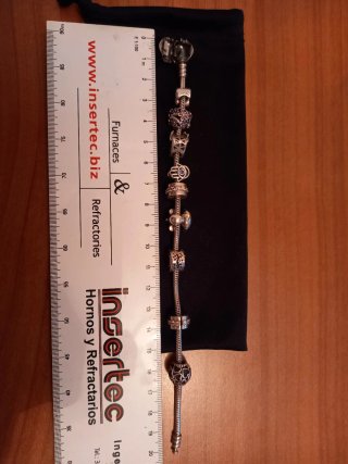 Pulsera Pandora con 10 charms