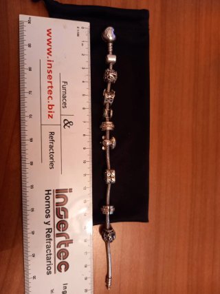 Pulsera Pandora con 10 charms