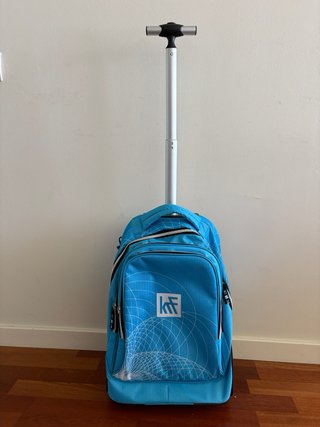 Maleta Trolley KRF School con Ruedas