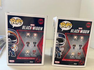 Funko Pop Taskmaster Marvel Black Widow 605 y 606