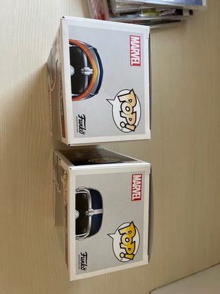 Funko Pop Taskmaster Marvel Black Widow 605 y 606