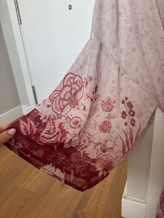Bata kimono Oysho floral