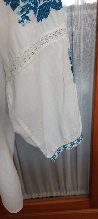 Blusa blanca Gerard Darel bordada