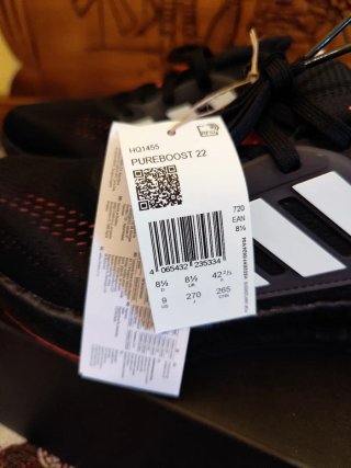 Adidas Pureboost 5 Zapatillas Negras Naranja