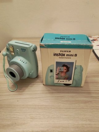 Instax Mini 8 Azzurra + Photoframe