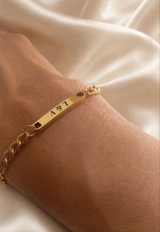 Pulsera No Me Olvides Personalizada