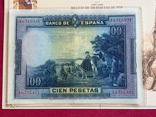 Billete 100 Pesetas 1928 Segunda República
