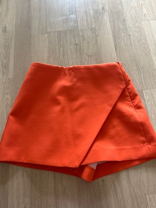 Falda pantalón naranja