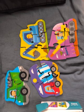 Puzzle Trefl Bebé Vehículos Construcción
