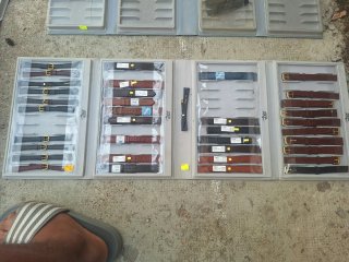 250 pulseras de reloj de cuero