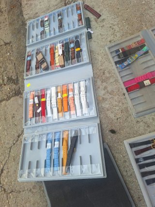 250 pulseras de reloj de cuero