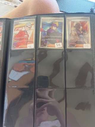 Cartas Pokémon Nidorino, Raichu, Eevee, Mankey