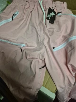 Pantalón de nieve con logo bordado,talla Xl