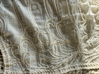 Blusa Boho Encaje Beige