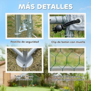 Gallinero Metálico