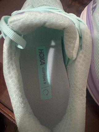 Hoka Clifton 9 Deportivas Morado/Verde Azulado