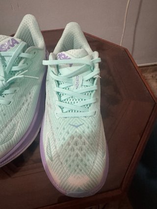 Hoka Clifton 9 Deportivas Morado/Verde Azulado
