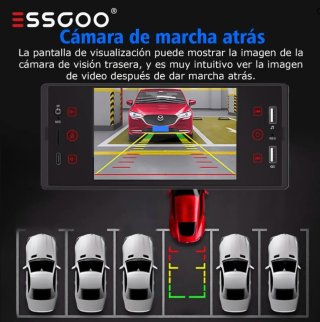Radio Coche Pantalla 1 Din CarPlay