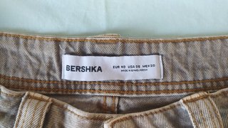 Pantalones cortos vaqueros Bershka talla 38