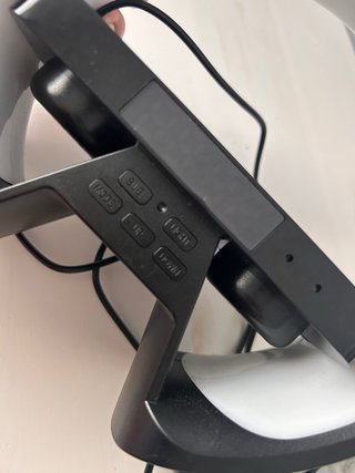 Lámpara Carga Inalámbrica RGB Reloj