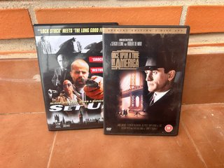 Lote 2 DVDs: Once Upon a Time in America y Set Up