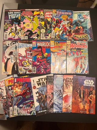 Lote de cómics variado Marvel Star Wars