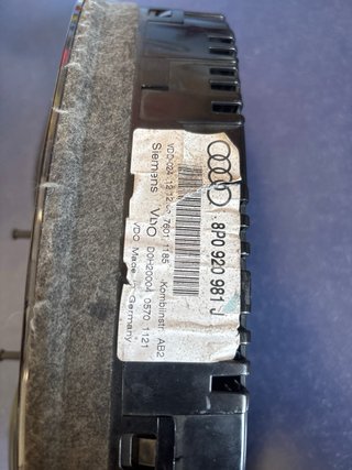 Cuadro instrumentos Audi A3 8P