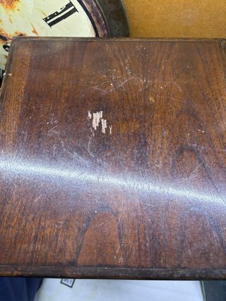 Vitrina expositora giratoria de madera joyería