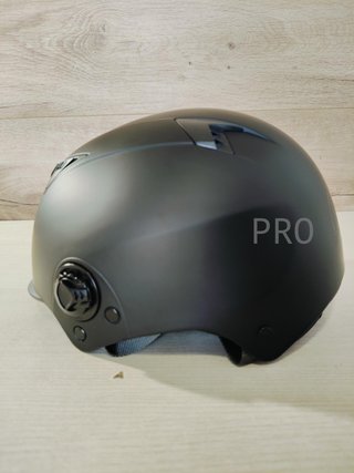 Casco Bicicleta Westt - Adulto con Visera e Protezione Solare, Nero Bianco & Grigio