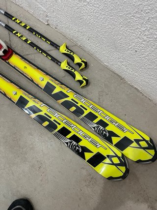 Esquís Völkl Racetiger SL 165cm + Fijaciones Marke