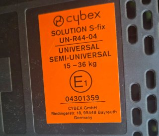 Silla Cybex Isofix Grupo 2/3 (15-36kg)