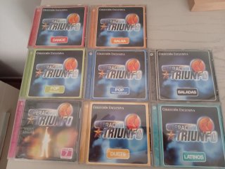 Colección 8 CDs Operación Triunfo 1ª Edición