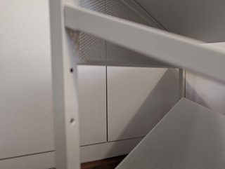 Zapatero IKEA PLATSA Blanco Metálico