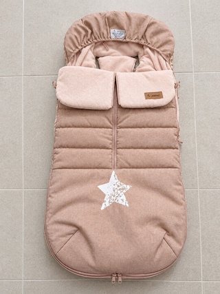 Saco Jané para bebé color beige