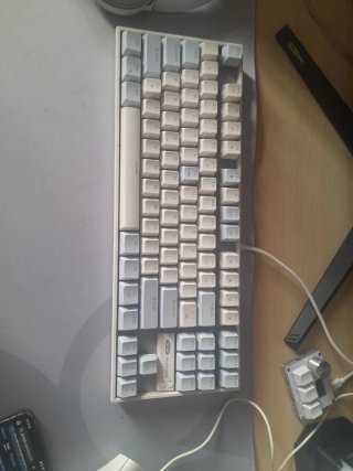 Teclado Mecánico Magegee Beige/Blanco