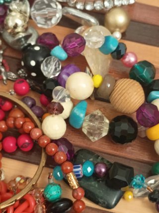 Lotto bracciali multicolor
